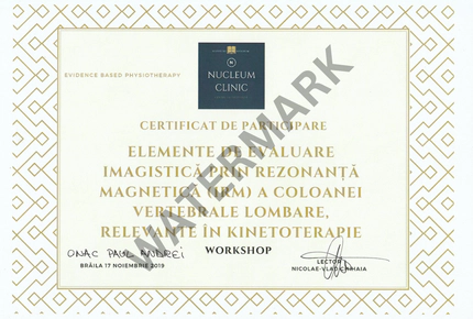 Diplomă de Imagistică prin Rezonanță Magnetică